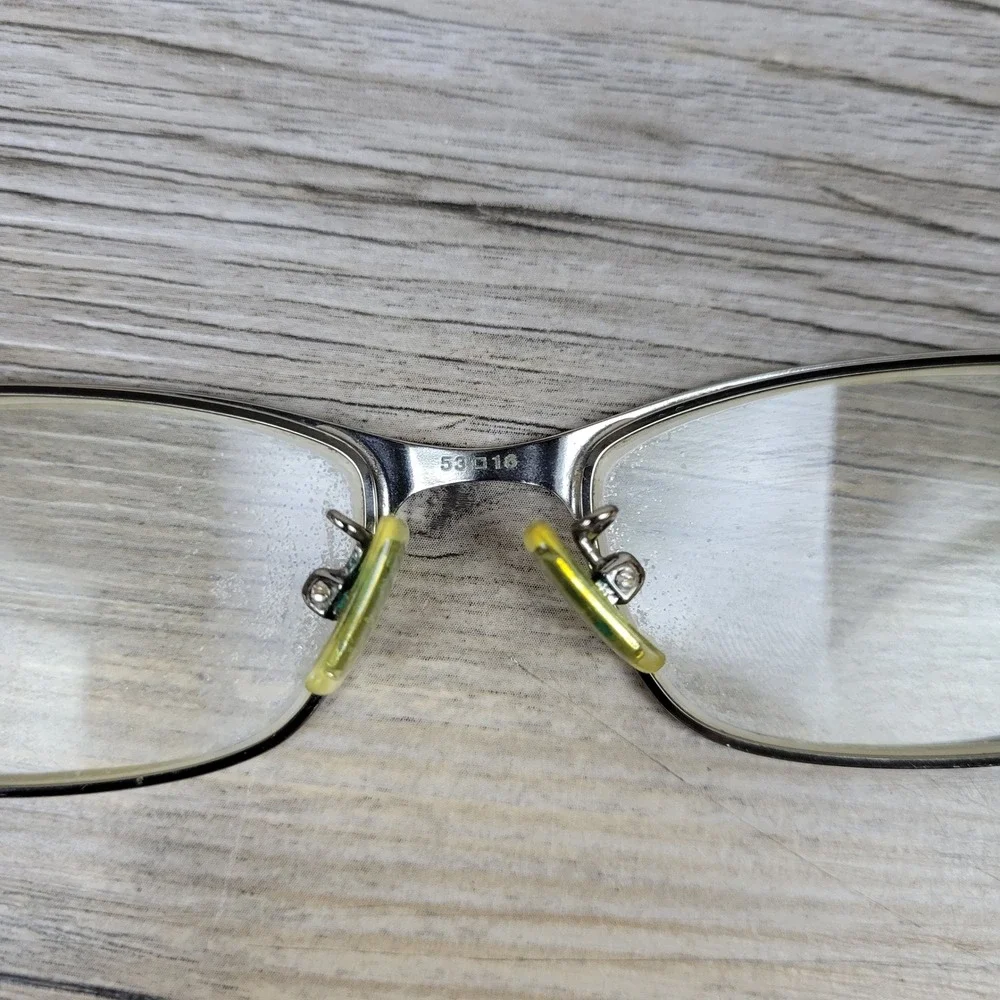 Coach Eyeglass Frames HC 5033 Alyson 9128 Satin Brown Dark Silver 53-16-135
